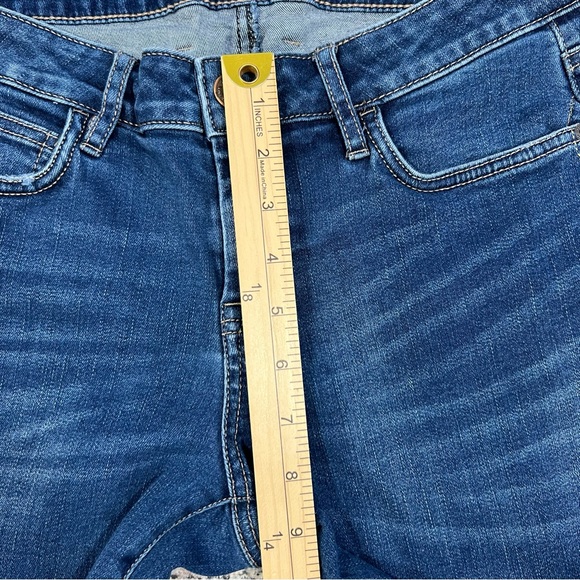 Tommy Bahama Jeans Womens Size 29 x 24 Cropped Stretch Dark Blue - Picture 14 of 16
